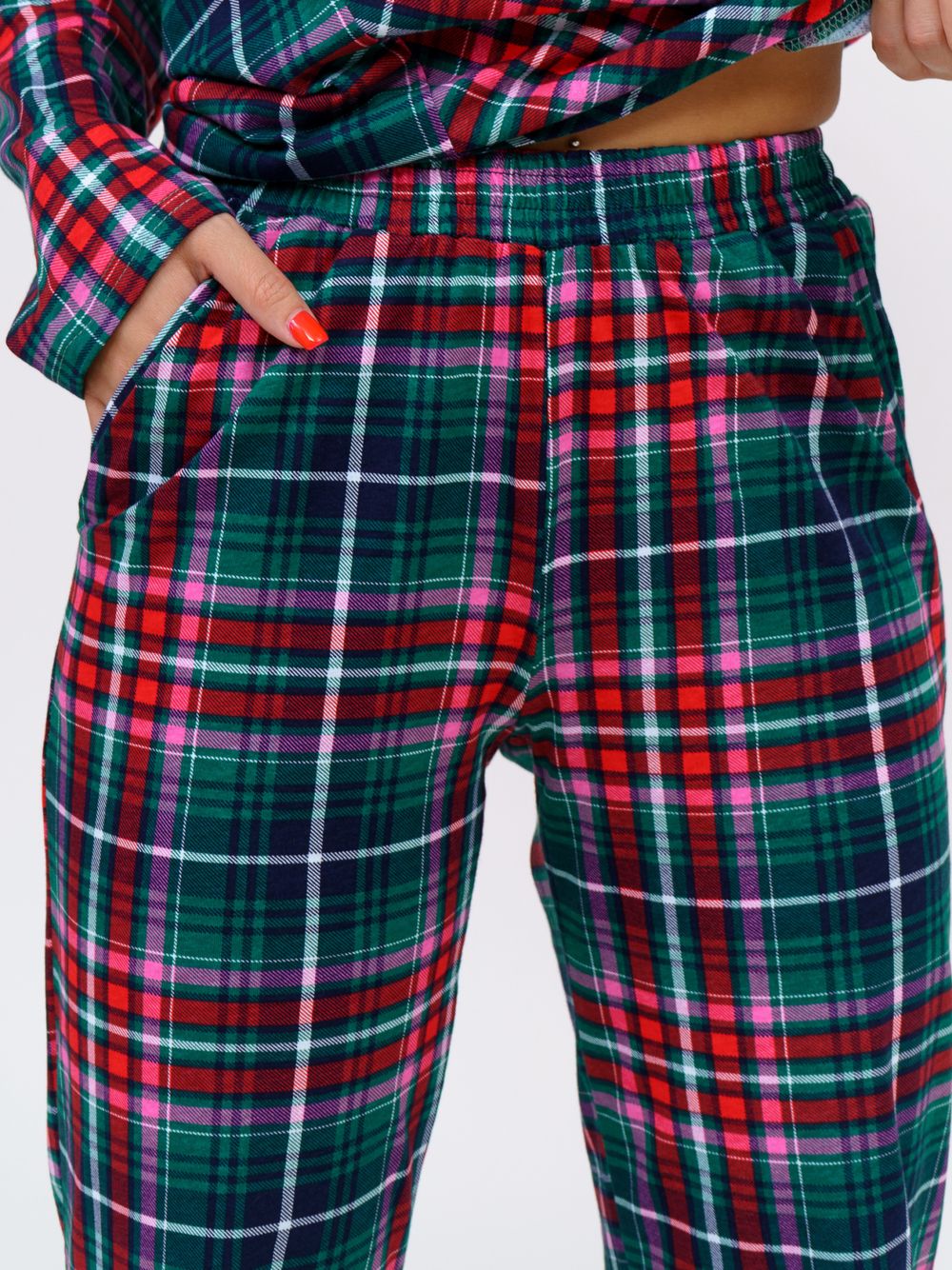 852 Пижама "Зеленая клетка" SveTekst (Акция)