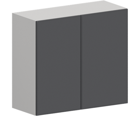 Кухня Модуль ШВ 800 Графит / Графит Софт