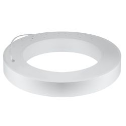 Светильник LED ЭРА Geometria SPO-134-W-40K-056 Ring 56Вт 4000К 4200Лм IP40 800*80 белый подвесной драйвер внутри