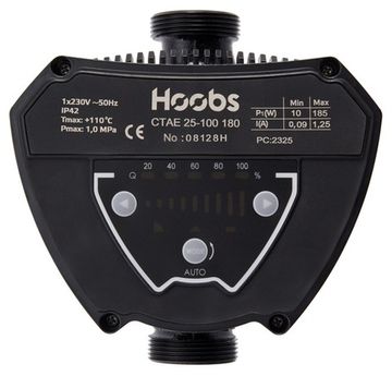 Циркуляционный насос Hoobs CTAE 25-80 180 с гайками энергоэффективный электронный (08127H)