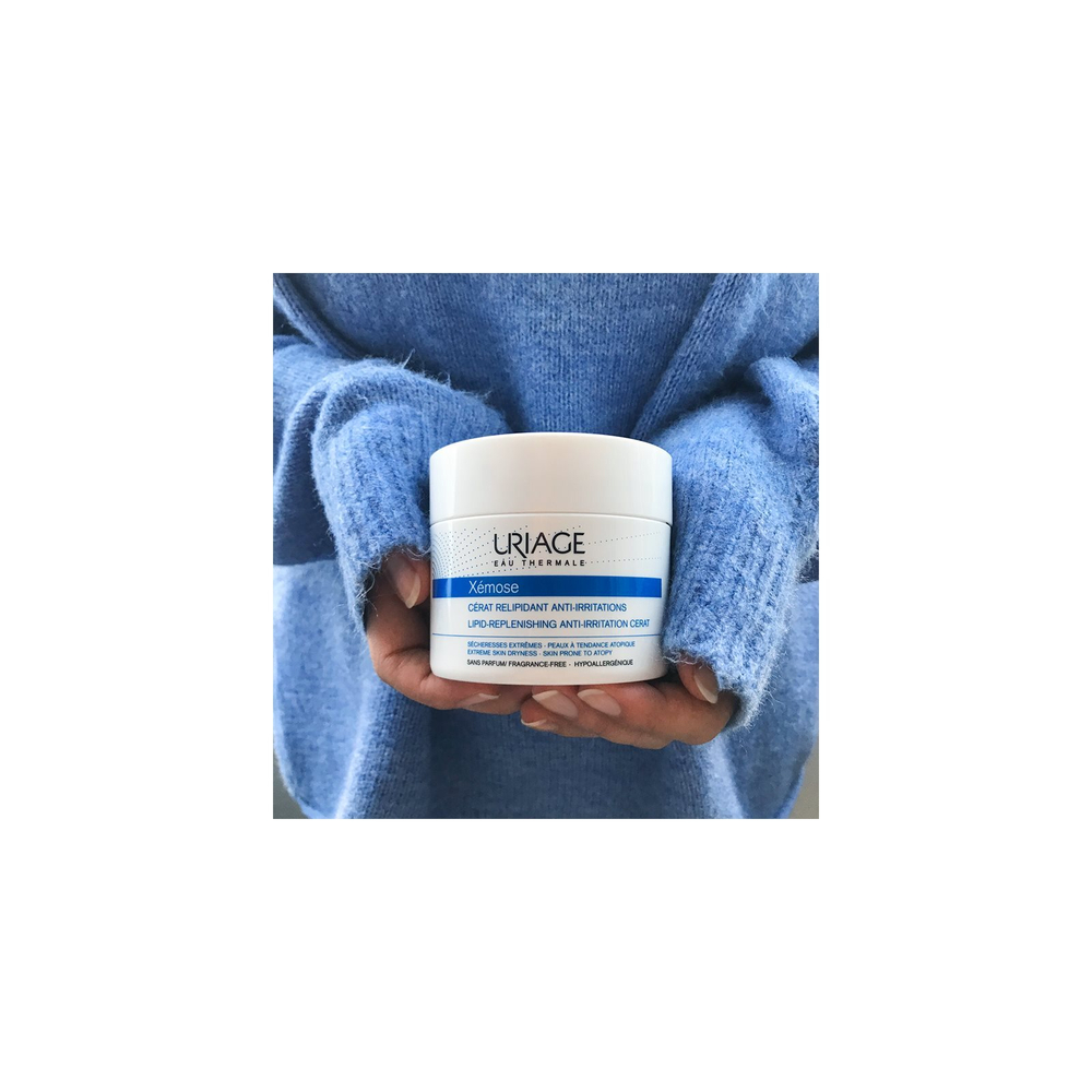 Uriage Xemose Lipid-Replenishing Anti-Irritation Cerat - Увлажняющая и успокаивающая мазь для сухой и атопичной кожи /   200  ml  / GTIN 3661434004834