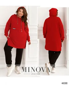 Костюм 17-249-черный-красный Minova