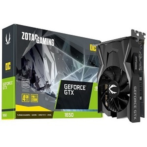 Видеокарта Zotac GeForce GTX 1650 OC 4GB GDDR6 (ZT-T16520F-10L)