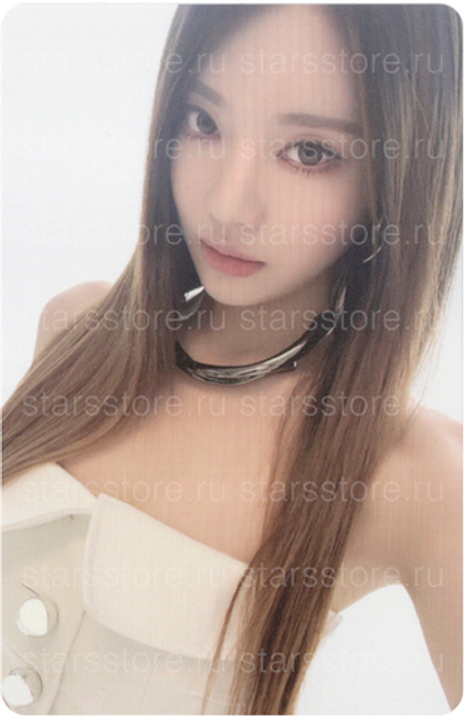 Фотокарта Ningning aespa - LIVE TOUR SYNK : aeXIS LINE TRADING CARD