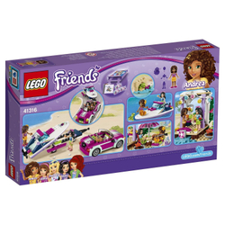 LEGO Friends: Скоростной катер Андреа 41316 — Andrea's Speedboat Transporter — Лего Френдз Друзья Подружки