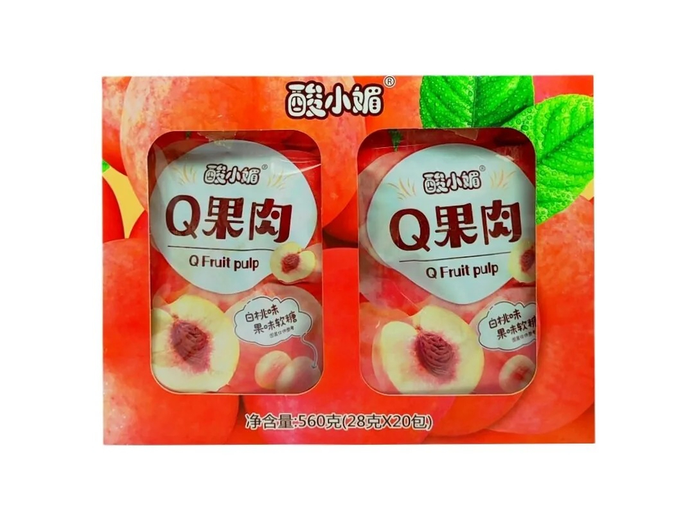 Мармелад "Q pulh" со вкусом персика