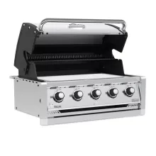 Встраиваемый газовый гриль Broil King Regal 520 BI, 5 горелок, чёрный