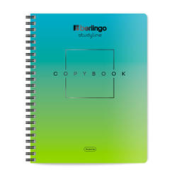 Тетрадь 96л., A5, клетка Berlingo "Radiance", 80г/м2, софт-тач, ассорти