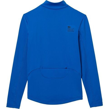 Мужская теннисная кофта Lacoste SPORT Zip High Neck Sweatshirt - небесный