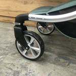 Коляска-трансформер 3в1 Luxmom 608 /автолюлька/ изумрудный ткань