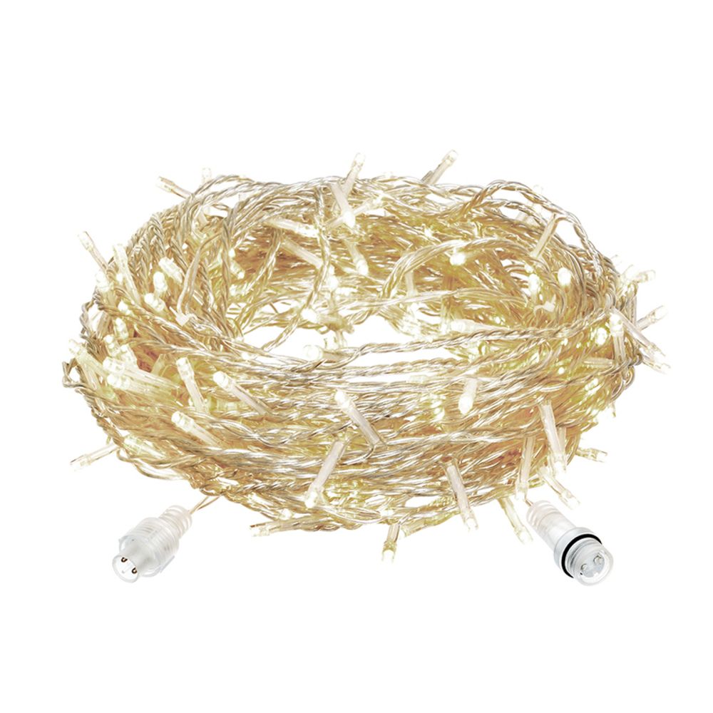 Электрогирлянда-конструктор светодиодная Vegas "Занавес", 96 ламп, теплый свет, 6 нитей, 1*2м, 24V