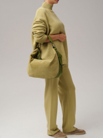 Сумка хобо Azaro 30861 зеленый бамбук