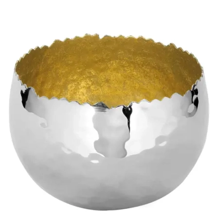 Fink Чаша Sefa 12x8,5 см серебристая