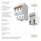 Автоматический выключатель Werkel 3P 63А C 4,5кА W903P634 4690389193026