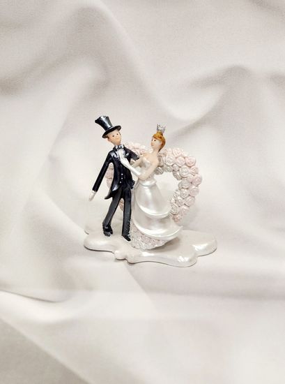 Свадебные фигурки "Жених и невеста" на торт