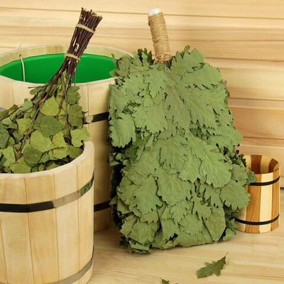 Дубовый веник для бани Элитный - 55 см.