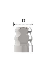 Слепочный трансфер Мульти для закрытой ложки без шестигранника, с винтом