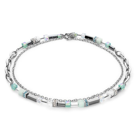 Колье-трансформер 4-in-1  Coeur de Lion Mint Green 4510/10-0522