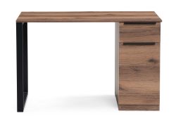 Письменный стол Бэтти Лофт 116х60х75 дуб делано темный / черный