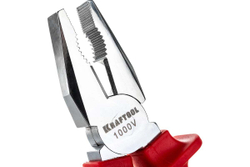 KRAFTOOL  Electro-Kraft 200 мм, Хромированные плоскогубцы (2202-1-20)