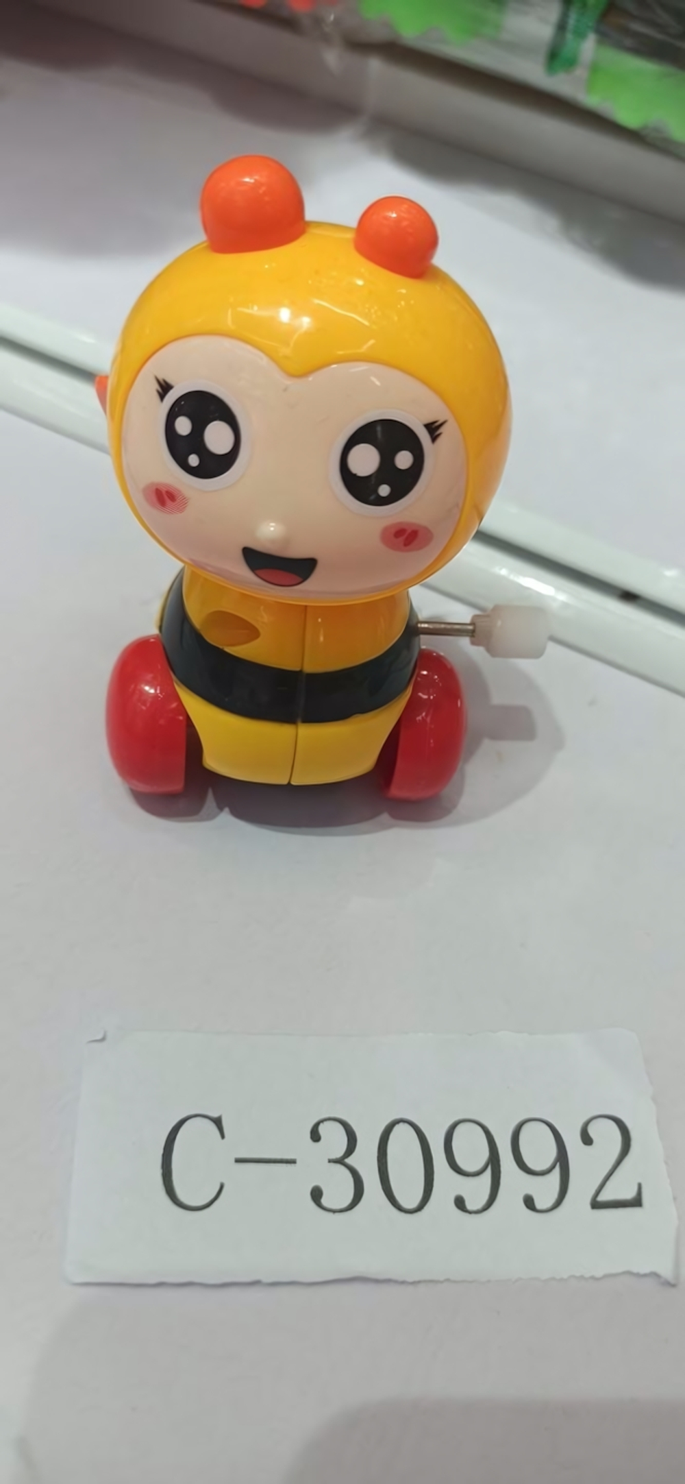 Заводная игрушка 9х7 см, 3-4 цвета микс, с-30992