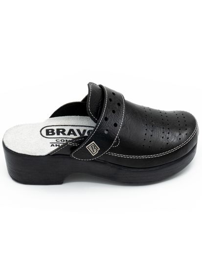 «Natasa» | Женские сабо (черный)