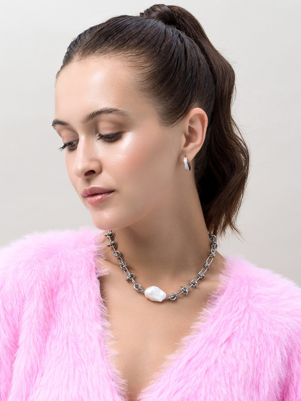 Серьги "Glam" Silver