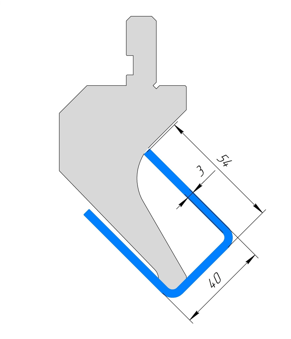 Пуансон AP 1015 88° H88,50 R3