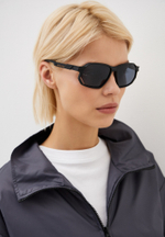 Спортивные очки HILX Syndicate / Matt Solid Black / Black Polarized Lens