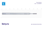 Бор твердосплавный Frank Dental типа HP - C.31.016.HP