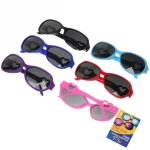 Очки солнцезащитные «Яркое лето», однотонные, глянцевые, микс 6 цветов