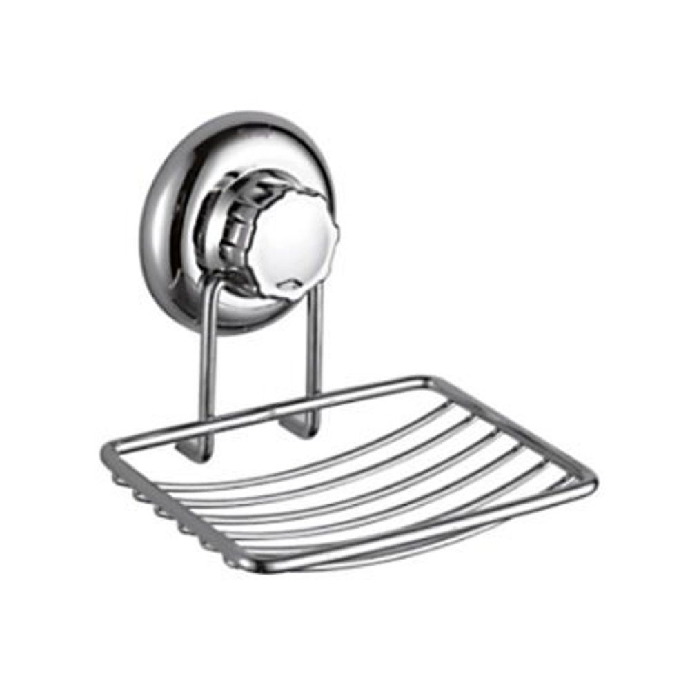 Мыльница хром Frap F3902-1 присоски