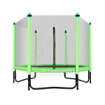 Батут для дачи с сеткой KB-15493, диаметр 5 фт, зеленый B-15721