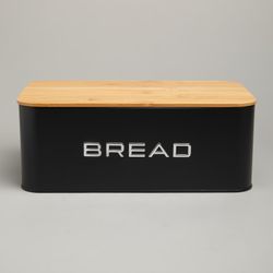 ХЛЕБНИЦА AGNESS BLACK, 33,5Х19Х12,5 СМ