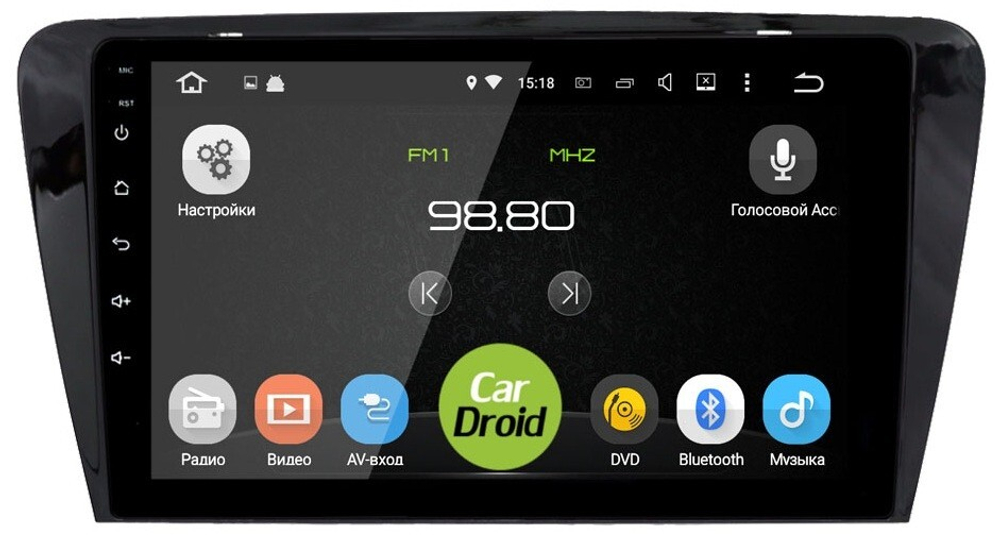 Магнитола для Skoda Octavia A7 2013-2020 - Roximo RM-3201 Android 12, 8-ядер, 4/64Гб, SIM-слот