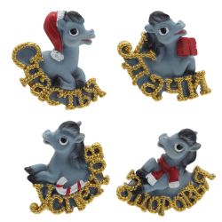 GAEM Магнит "Лошадка", L5 W2 H5,5 см, 4в.