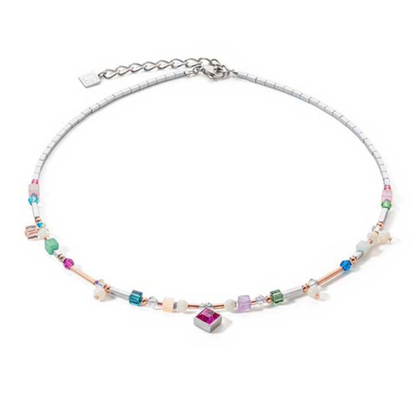 Колье Coeur de Lion Brilliant Square Multicolour 6007/10-1544