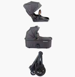 Детская коляска Happy Baby Mommer Pro 2 в 1 Dark grey