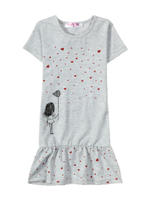 Платье"Catcher grey" р.110 сер (Sladik Mladik) BZ190