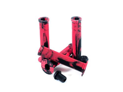 Ручки 03-002215 на руль BMX Much Room Grips, 30х140мм цвет черно-красные, арт. I15-955P COLONY