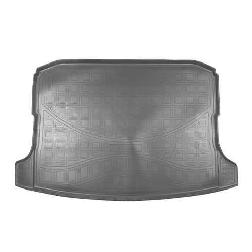 Коврик в багажник Norplast/Unidec для Skoda Karoq (2017-) Серый,с ушами, полиуретан, арт.NPA00-T81-224-G