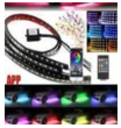 Подсветка днища авто LED RGB 12V С пультом ДУ