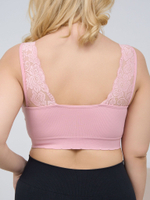 Набор из 3 бесшовных топов-бралеттов (Размер: 3X) (Цвет: разноцветный)