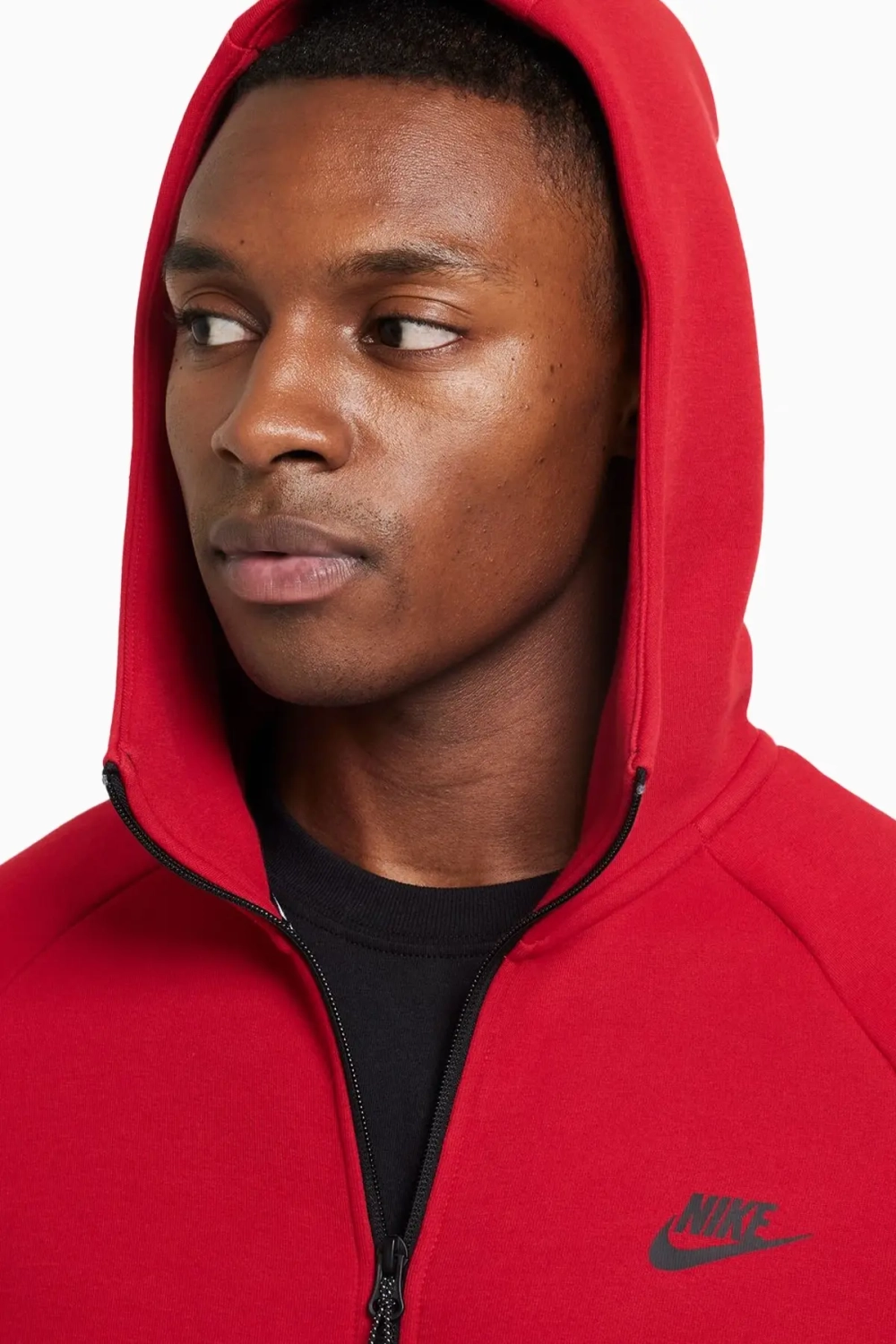 Кофта Nike Sportswear Tech Fleece Windrunner - красный