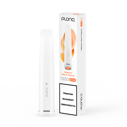 Plonq Plus - Apricot Mango Peach (Абрикос-Манго-Персик) 1500 затяжек