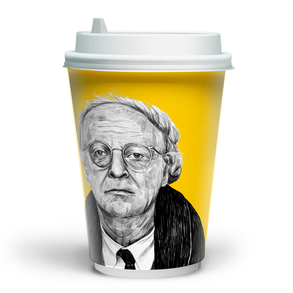 Стакан 350 мл двойной Осень великих (600 шт) Soft touch