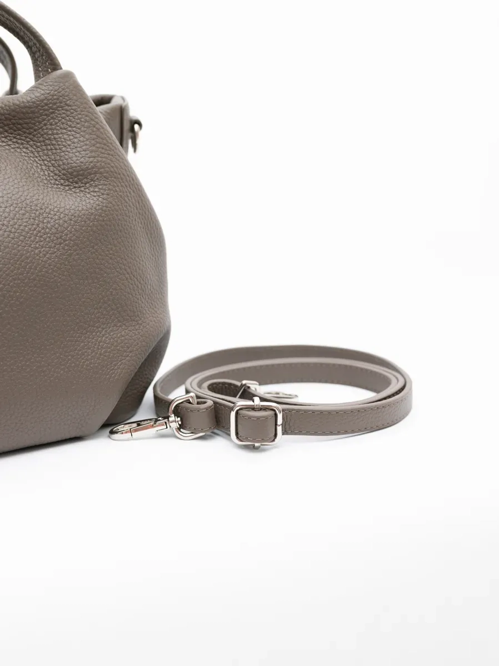 сумка через плечо классическая натуральная кожа