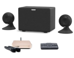 Караоке система Evobox Classic с микрофонами + Акустическая система EvoSound Sphere