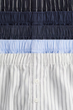 H&M Набор трусов-боксеров ( 5 шт.), полоски