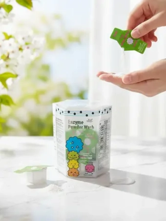 Пудра энзимная с центеллой Eco Branch Enzyme Powder Wash Cica, 10 шт